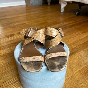 Donald Pliner cork sandals